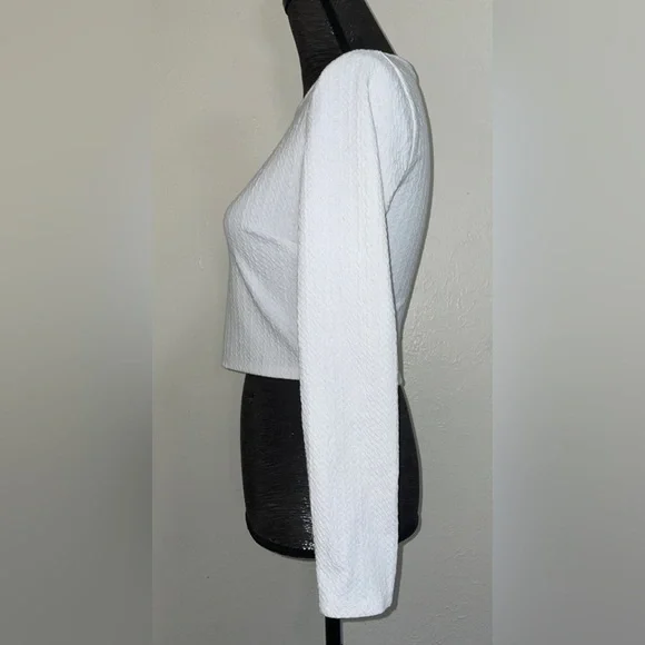 Long Sleeve Crop Top - Picture 7 of 14